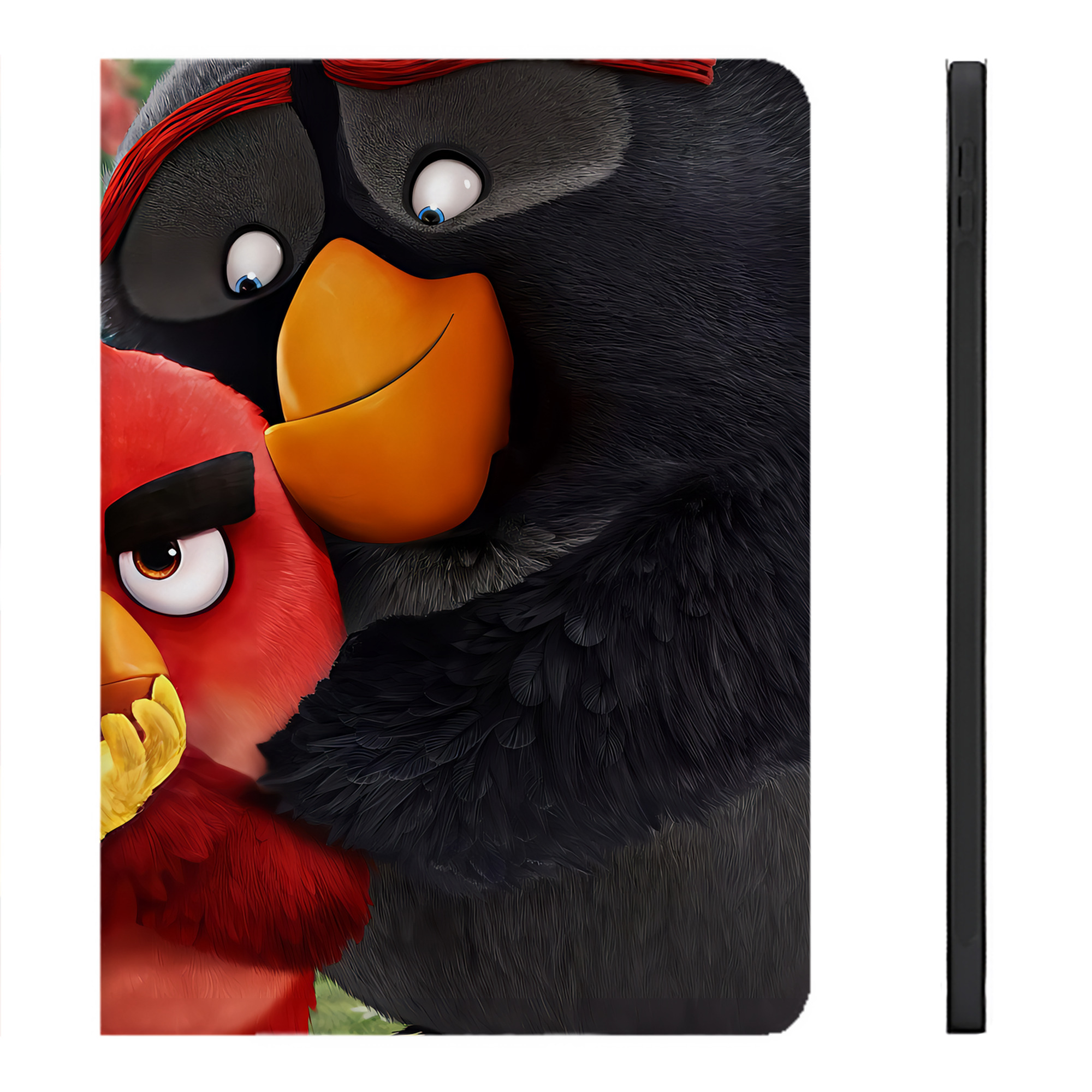 （画像用） Angry Birds アングリーバード IPadケース ペンホルダー付き ブックスタイルデザイン